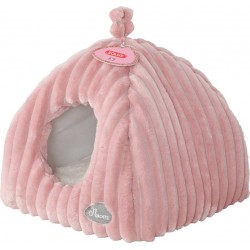 NAOMI Igloo ouate Chat Rose XL