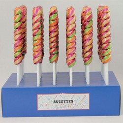 Sucettes Torsadées Tutti...