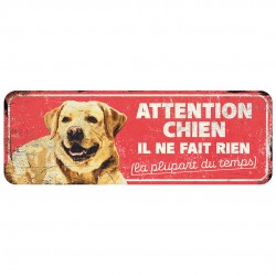 Panneau d'avertissement...