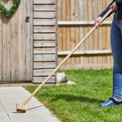 Brosse de patio + tête de...