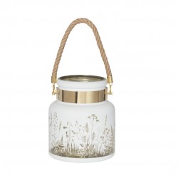 Lanterne meadow blanc