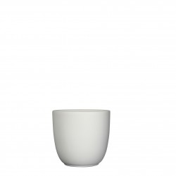 Cache-Pot Tusca Rond Blanc...