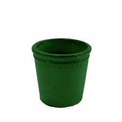 Pot De Fleur Verni Vert...