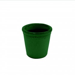 Pot De Fleur Verni Vert...