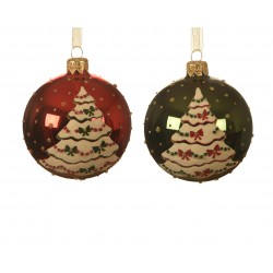 Boule Sapin Noeud...