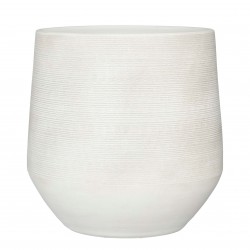 Cache-Pot Evora Rond Blanc...