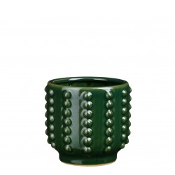 Cache-Pot Boaz Rond Vert En...