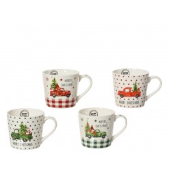 Mug Vehicule En Porcelaine...