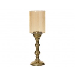 Photophore Baroque Ambre/Or...