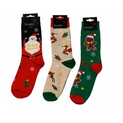 Chaussette Adulte Noel En...