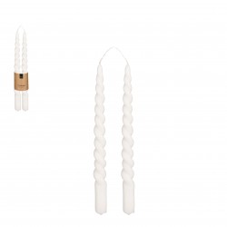 Bougie Flambeau Torsade X2...