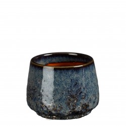 Cache-Pot Mylo Rond Bleu En...