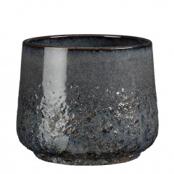 Cache-Pot Mylo Rond Bleu En...