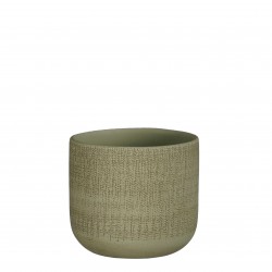 Cache-Pot Florian Rond Vert...