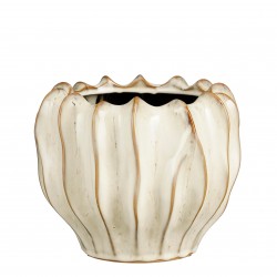 Cache-Pot Thom Rond Blanc...