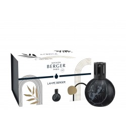 Lampe Marbrure Noir -MAISON...