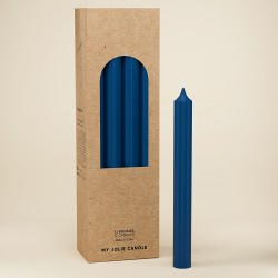 Bougie Flambeau Bleu Marine...