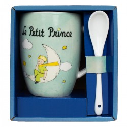 Mug + Cuillère Lune...