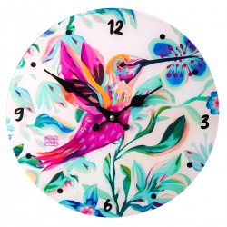 Horloge Verre Colibri...