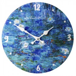 Horloge Les Nymphéas Ø30-MONET