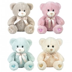 Peluche Ours Coeur Pastel...