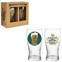 Coffret 2 Verres À Bière...