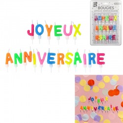 Bougie Joyeux Anniversaire...