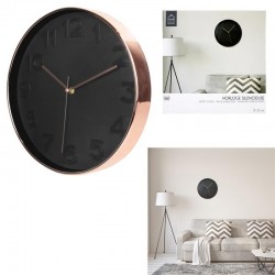 Horloge Cuivre/Noir...