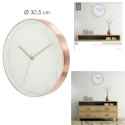 Horloge Blanc/Cuivre...