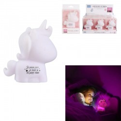 Veilleuse Licorne Blanc...