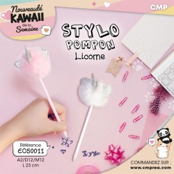 Stylo Licorne Chat Lapin...