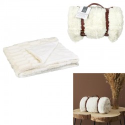 Plaid Fourrure Anse Blanc...