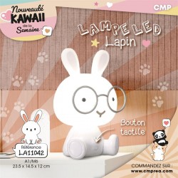 Lampe Led Table Lapin...