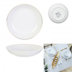 Assiette Creuse Lisere...