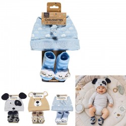 Chaussettes/Bonnet Bebe...