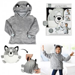 Sweat À Capuche Loup...