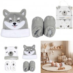 Bonnet/Chaussons Bebe...