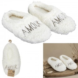 Ballerines Sherpa+Broderie...