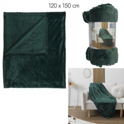 Plaid Embossé Vert/Sapin En...