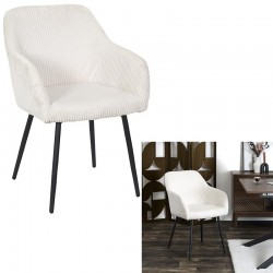 Fauteuil Cotele Scott Beige...