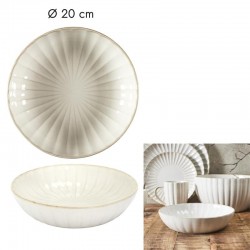 Assiette Creuse Vlora Beige...