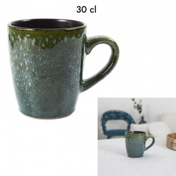 Mug Elia Vert/Noir 30Cl...