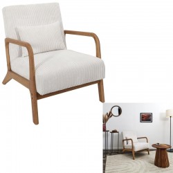 Fauteuil Cotelé Scott...