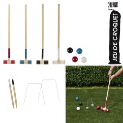 Jeu Du Croquet Multicolore...