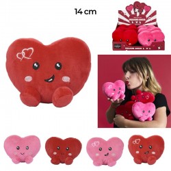 Peluche Coeur Rose/Rouge...