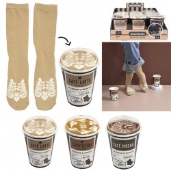 Chaussette Cafe Multicolore...