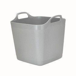 Panier Souple Carré Gris...