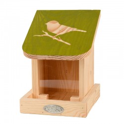 Mangeoire Oiseaux Pochoir...