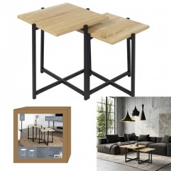 Set De 2 Table Gigogne Loka...
