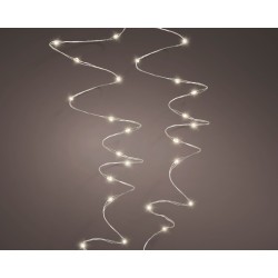 Guirlande Led Argent/Blanc...